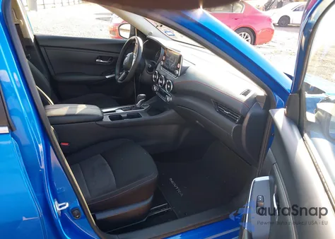 2025 Nissan Sentra Sr из США, поврежденный, VIN 3N1AB8DV8SY312226